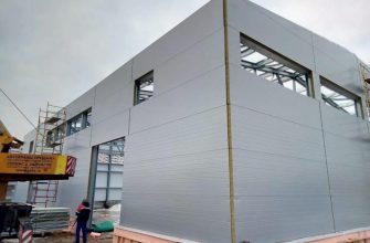 Сэндвич панель с минеральной ватой